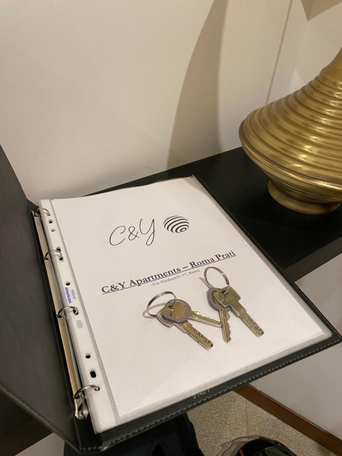 C&Y Apartments - Roma Prati - Luxury Double Studio With Kitchen Exterior foto