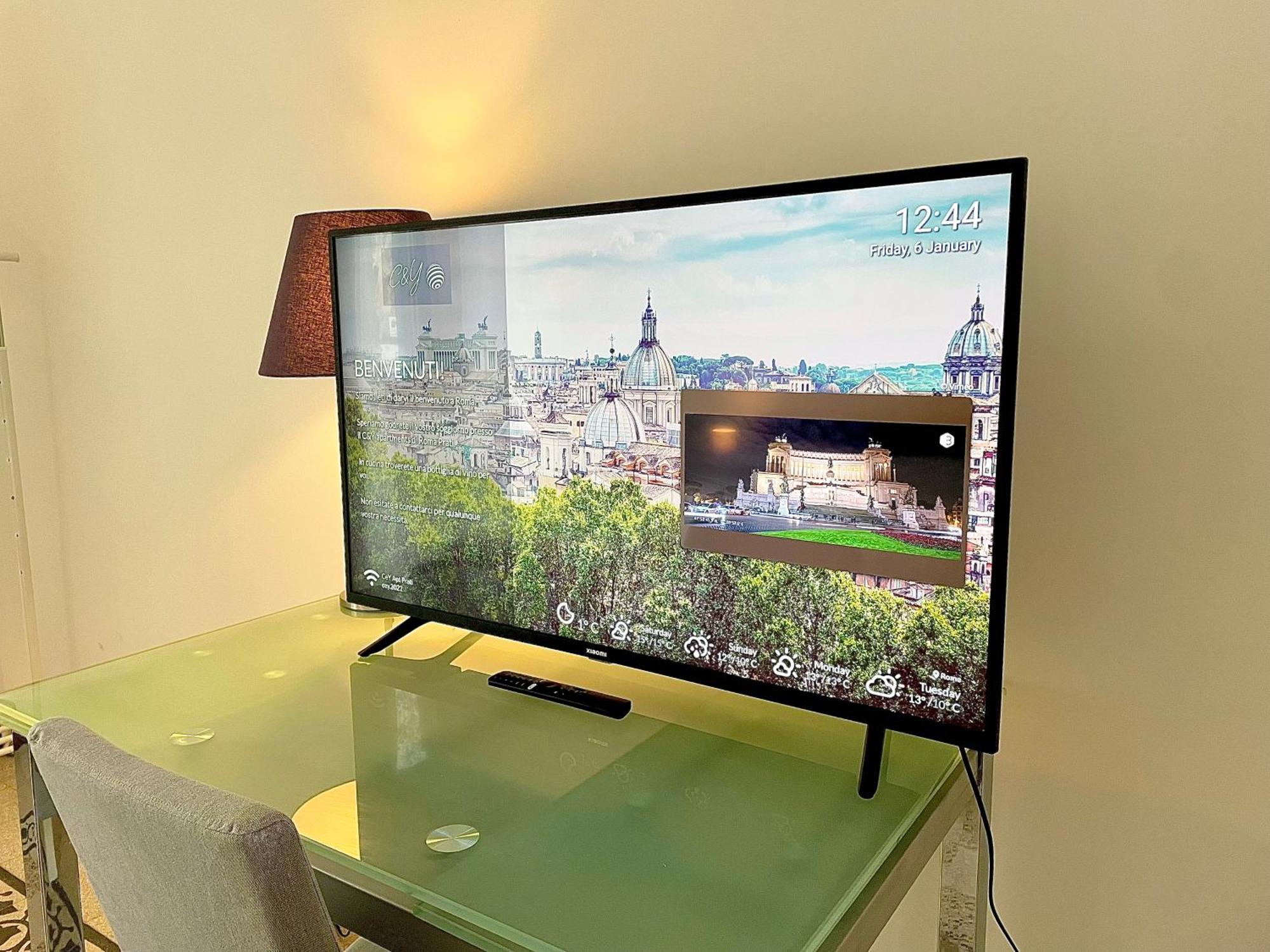 C&Y Apartments - Roma Prati - Luxury Double Studio With Kitchen Exterior foto